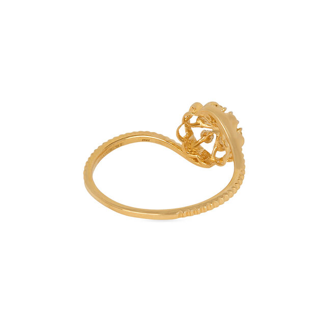 Tanishq 18KT Diamond Hoop Earring for Women 2