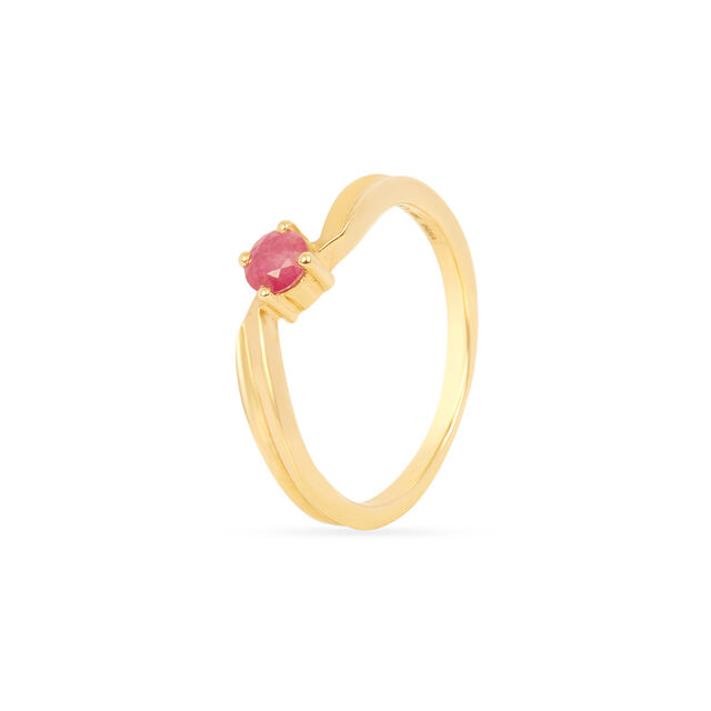 Tanishq 18KT Gold Finger Ring for Women 2
