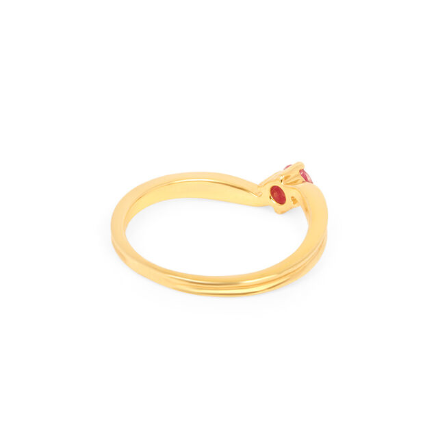 Tanishq 18KT Gold Finger Ring for Women 4