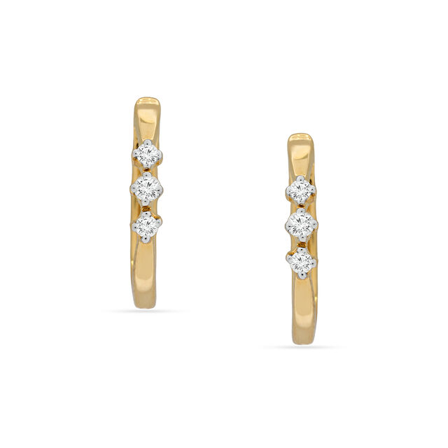 Tanishq 18KT Diamond Earrings for Women 