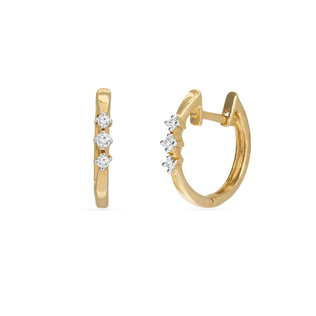 Tanishq 18KT Diamond Earrings for Women 2