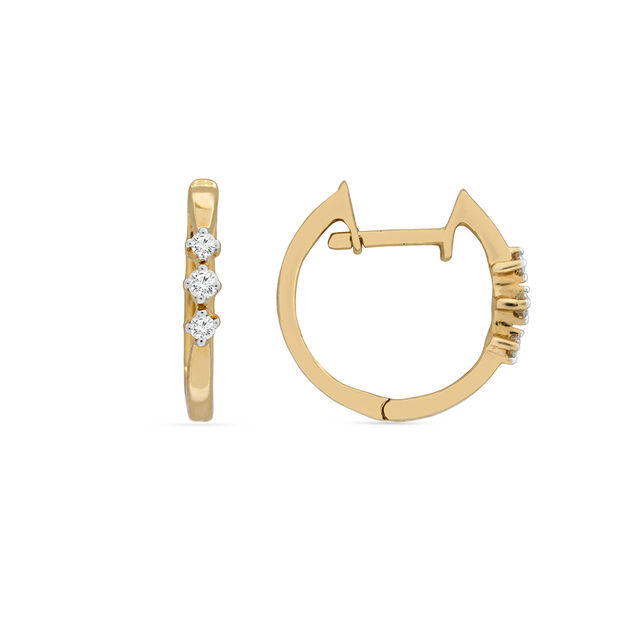 Tanishq 18KT Diamond Earrings for Women 4