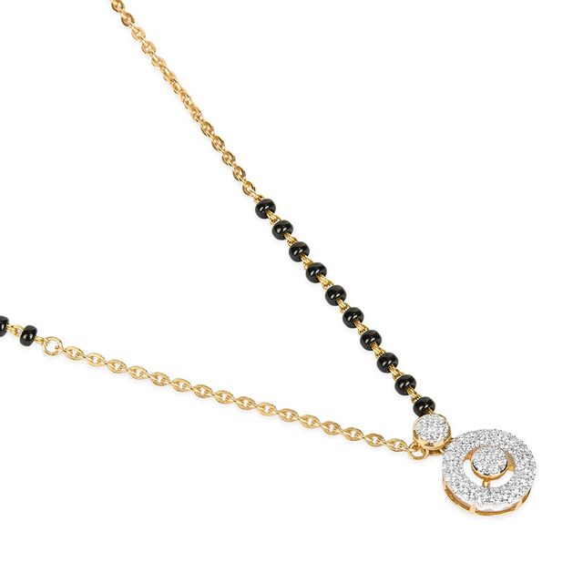 Tanishq 18KT Diamond Mangalsutra for Women 3