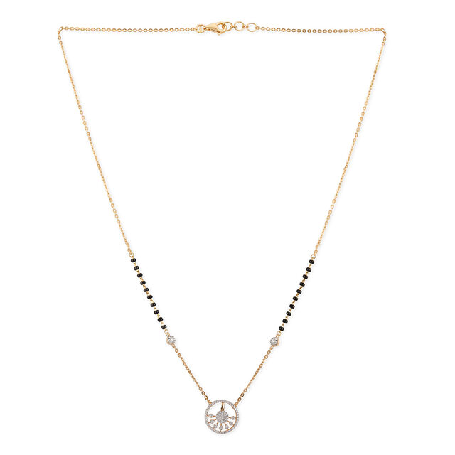 Tanishq 18KT Diamond Mangalsutra for Women 