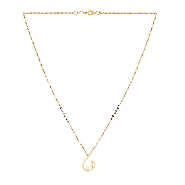 Tanishq 18KT Diamond Mangalsutra for Women 