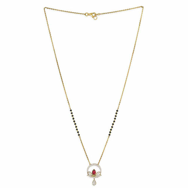 Tanishq 18KT  Gold Mangalsutra for Women 2