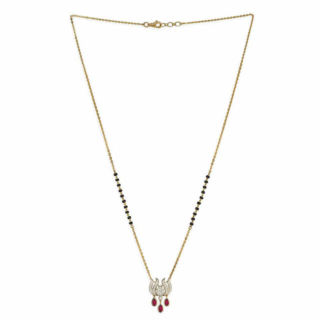 Tanishq 18KT  Gold Mangalsutra for Women 2