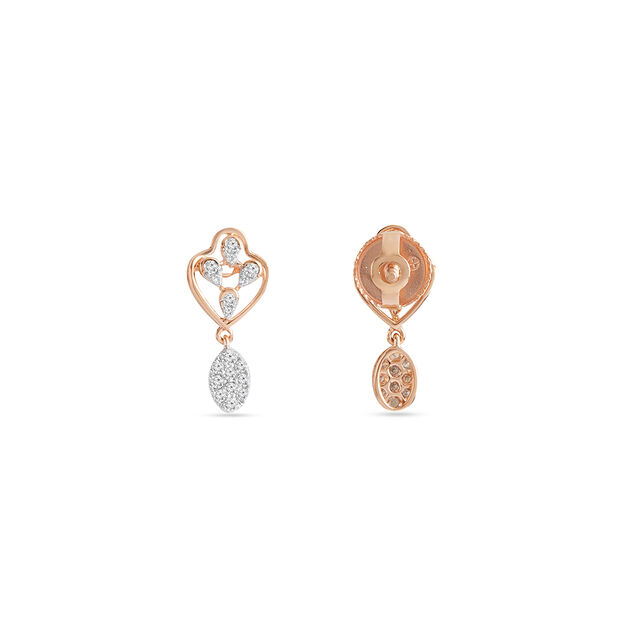 Tanishq 18KT Diamond Earrings for Women 4