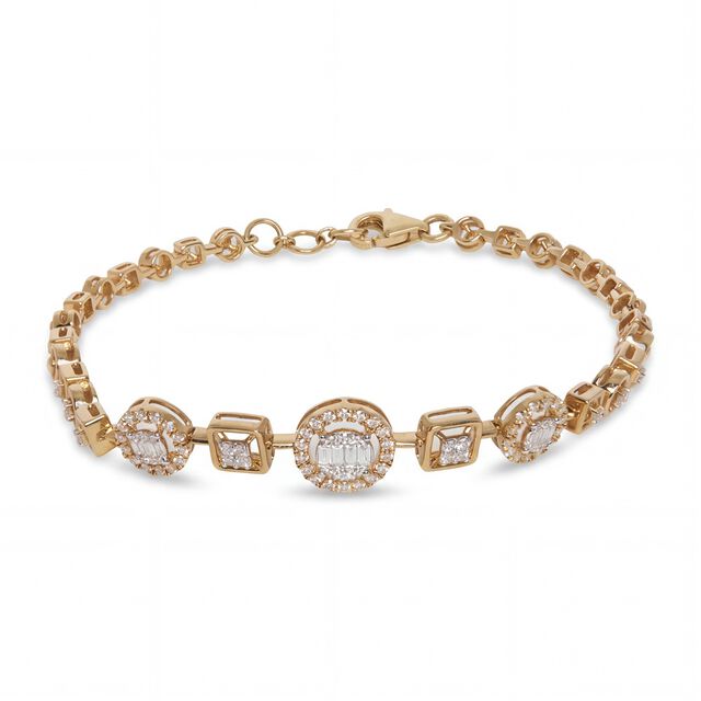 Tanishq 18KT Diamond Bracelet 