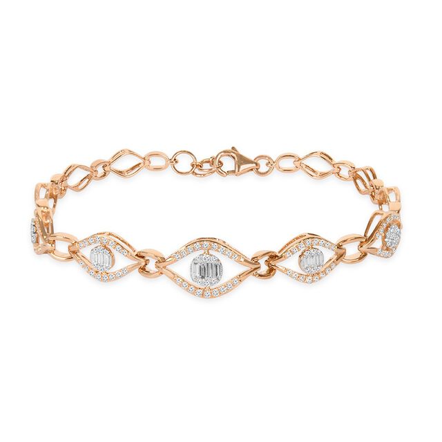 Tanishq 18KT Diamond Bracelet for Women 