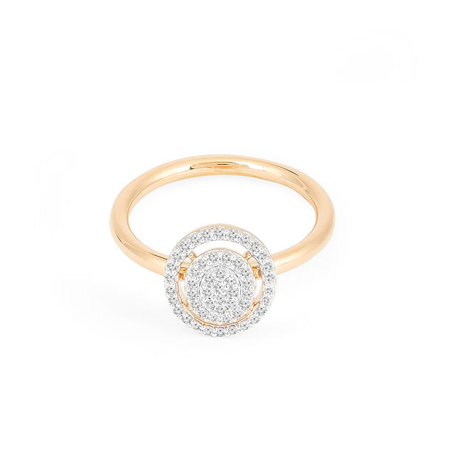 Tanishq 18KT Diamond Finger Ring for Women 