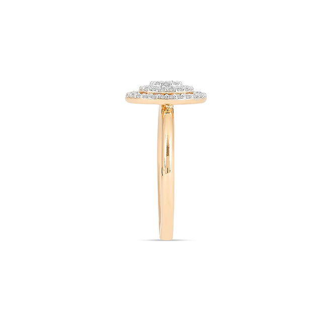 Tanishq 18KT Diamond Finger Ring for Women 4