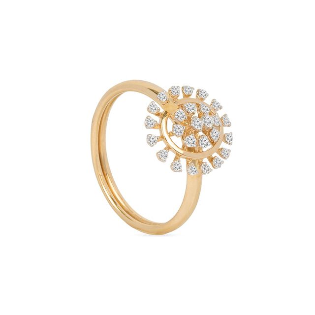 Tanishq 18KT Diamond Pendant for Women 3