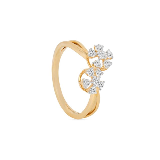 Tanishq 18KT Plain Gold Pendant for Women 3