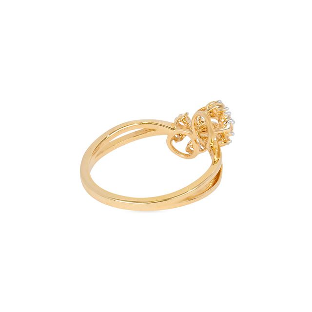 Tanishq 18KT Plain Gold Pendant for Women 4