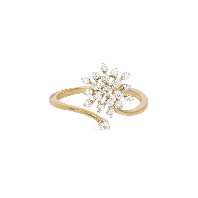 Tanishq 18KT Diamond Finger Ring 