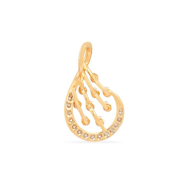 Tanishq 18KT Diamond Pendant for Women 4
