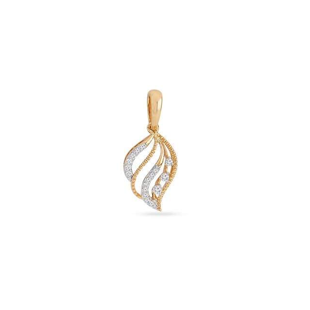 Tanishq 18KT Diamond Pendant for Women 