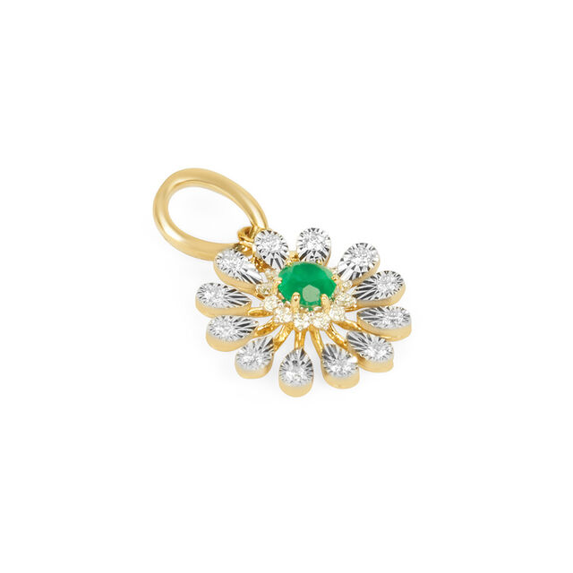 Tanishq 18KT Diamond Pendant for Women 3