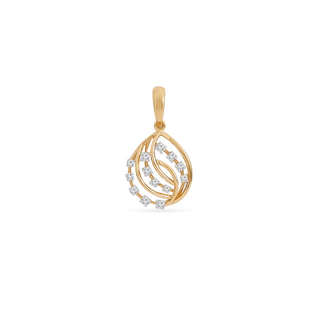 Tanishq 18KT Diamond Pendant for Women
