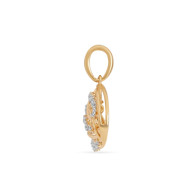 Tanishq 18KT Diamond Pendant for Women