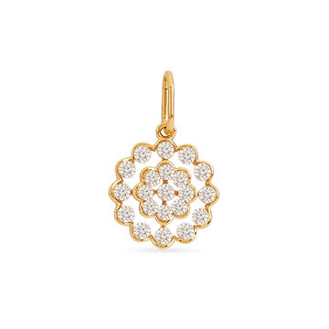 Tanishq 18KT Diamond Pendant for Women