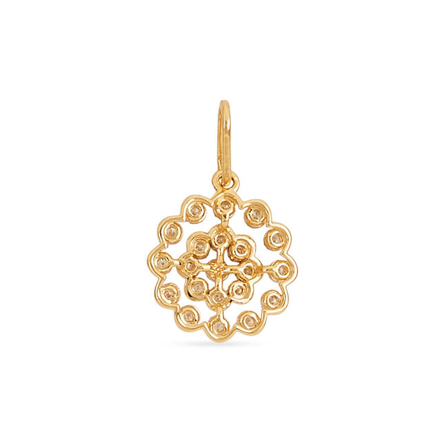 Tanishq 18KT Diamond Pendant for Women 4