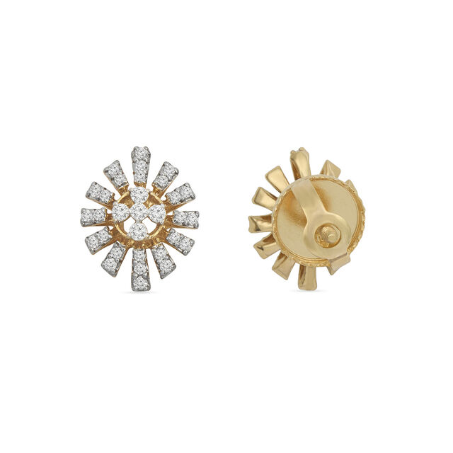 Tanishq 18KT Diamond Earrings 3