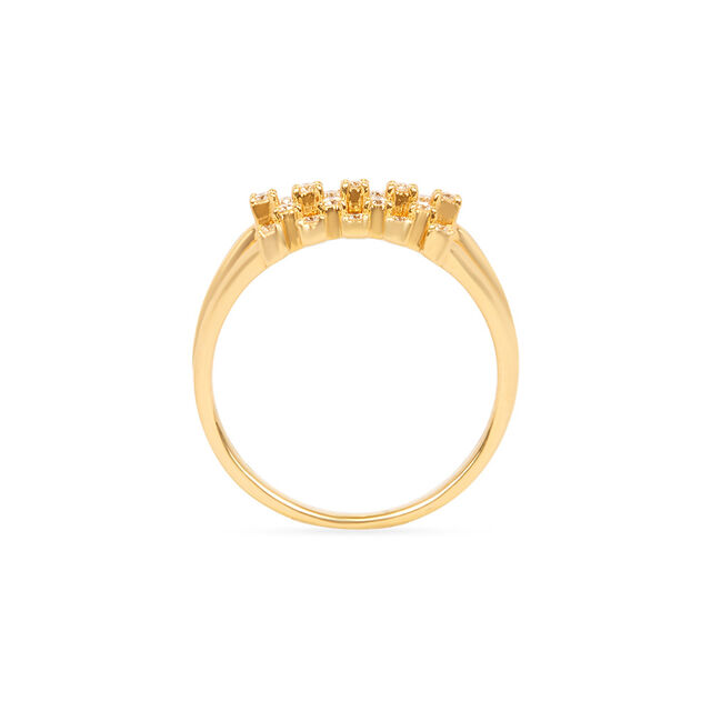 Tanishq 18KT Diamond Finger Ring for Women 4