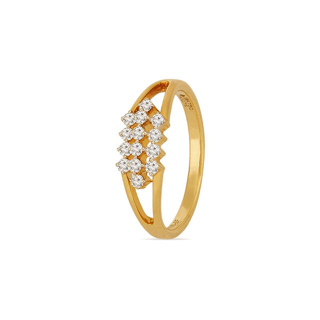 Tanishq 18KT Diamond Finger Ring for Women 2