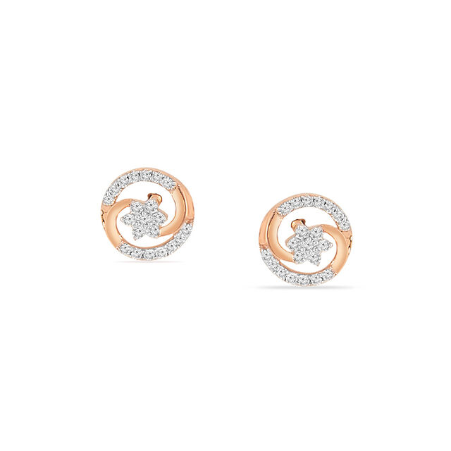 Tanishq 18KT Diamond  Earrings 