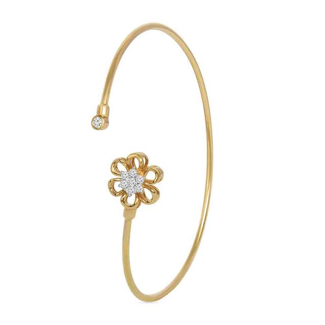 Tanishq 18KT Diamond Bangle 2