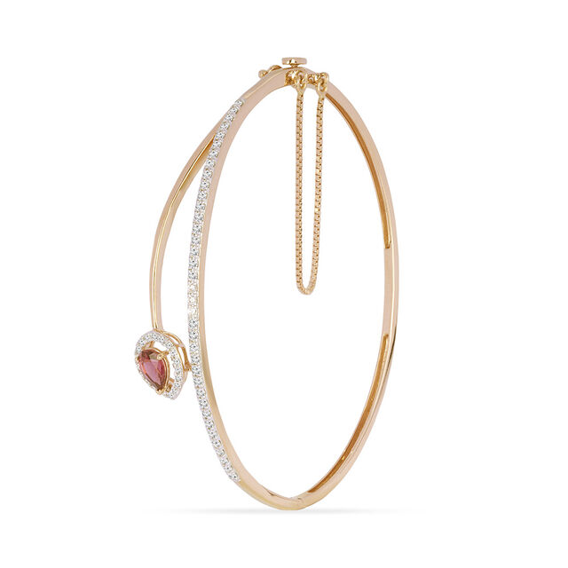 Tanishq 18KT Diamond Bangle for Women 2
