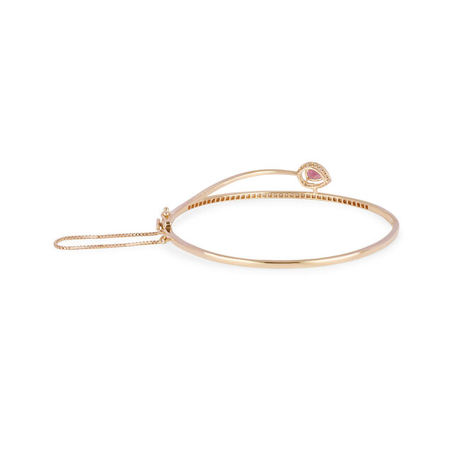 Tanishq 18KT Diamond Bangle for Women 4