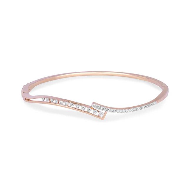 Tanishq 18KT Diamond Bangle for Women 
