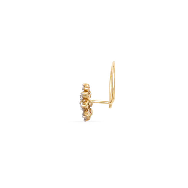 Tanishq 18KT Diamond Nose Pin 4
