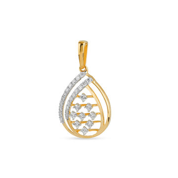 Tanishq 18KT Diamond Pendant for Women