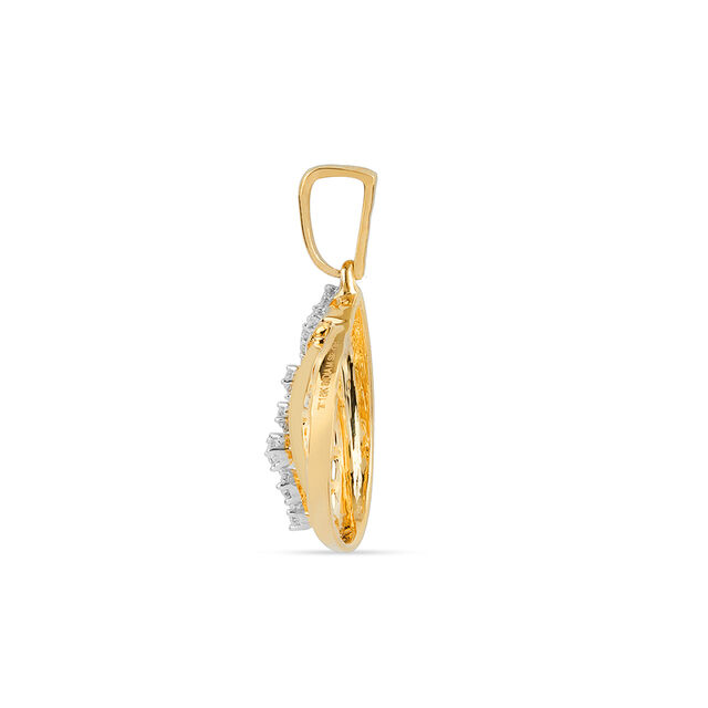 Tanishq 18KT Diamond Pendant for Women 4