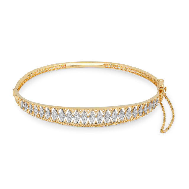 Tanishq 18KT Diamond Bangle for Women 