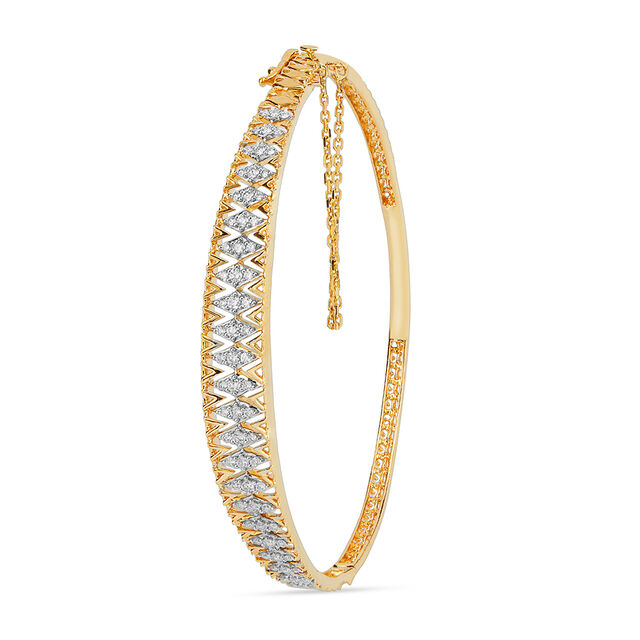 Tanishq 18KT Diamond Bangle for Women 4
