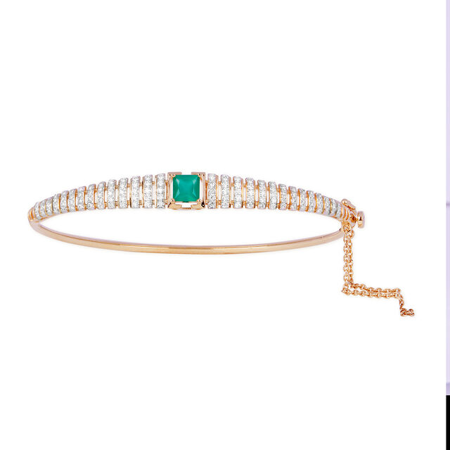 Tanishq 18KT Diamond Bangle for Women 2