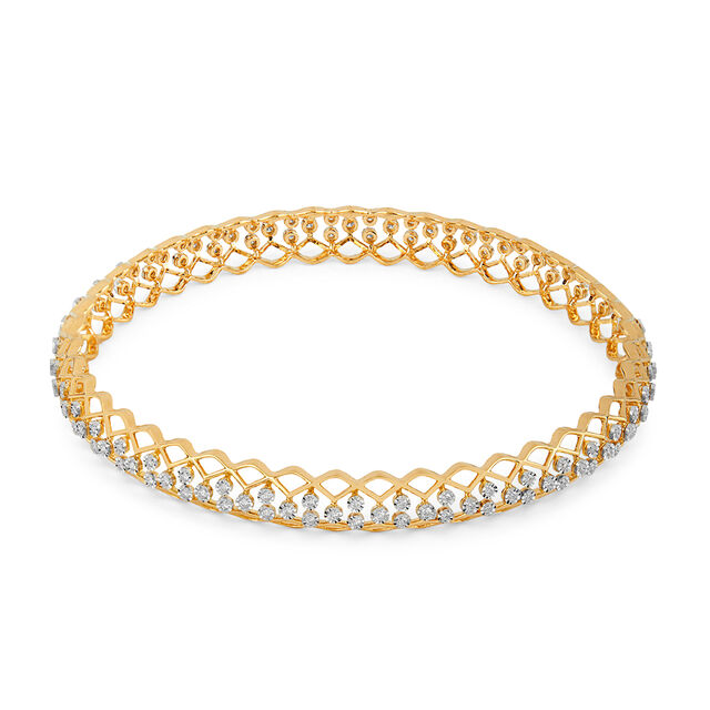 Tanishq 18KT Diamond Bangle for Women 