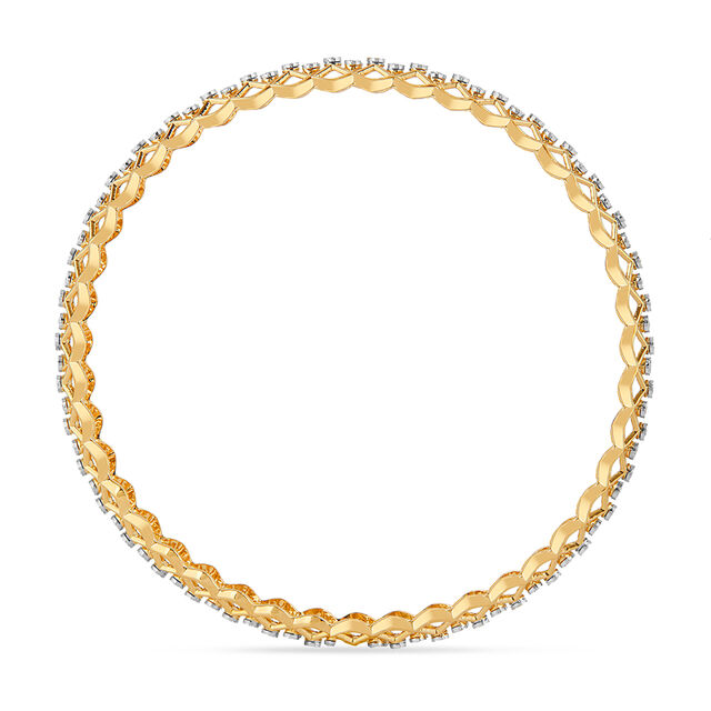 Tanishq 18KT Diamond Bangle for Women 4