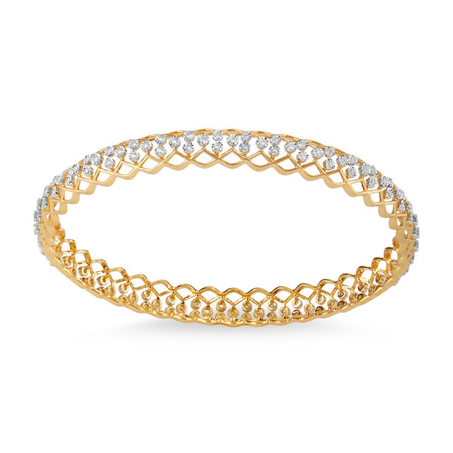 Tanishq 18KT Diamond Bangle for Women 5