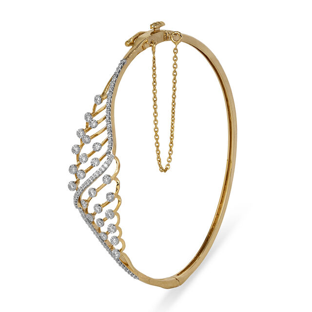 Tanishq 18KT Diamond Bangle for Women 2