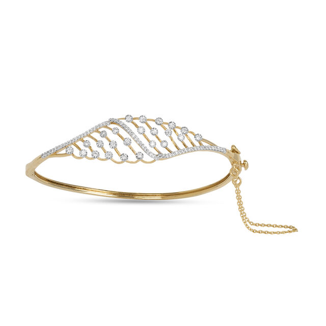 Tanishq 18KT Diamond Bangle for Women 3