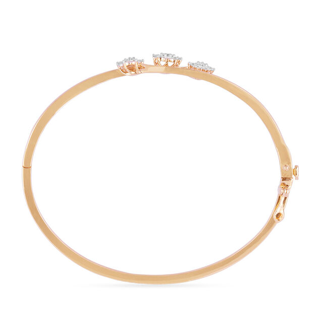 Tanishq 18KT Diamond Gold Bangle for Women 3