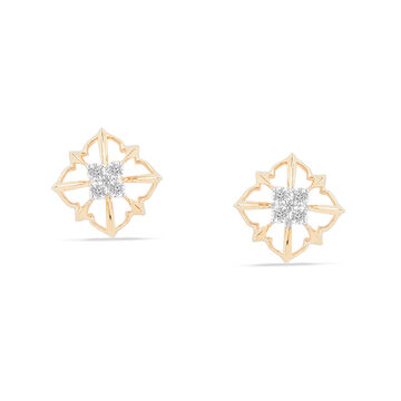 Tanishq 18KT Diamond Earrings for Women