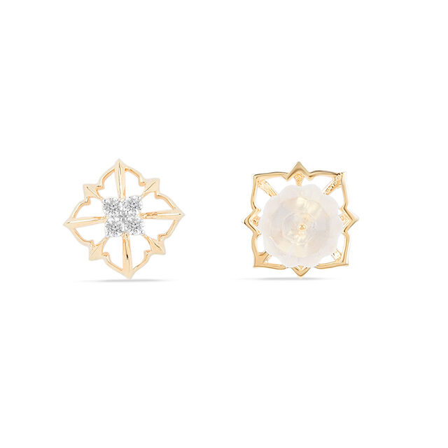 Tanishq 18KT Diamond Earrings for Women 3