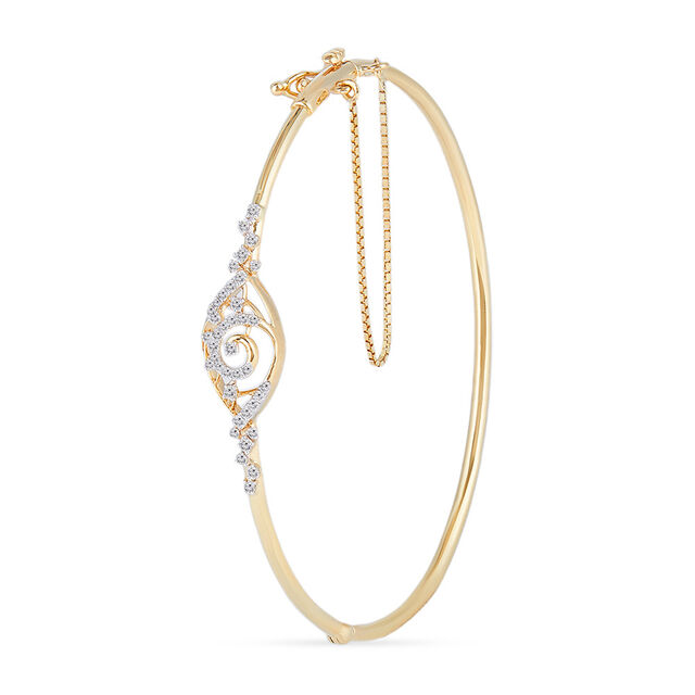 Tanishq 18KT Diamond Bangle for Women 2